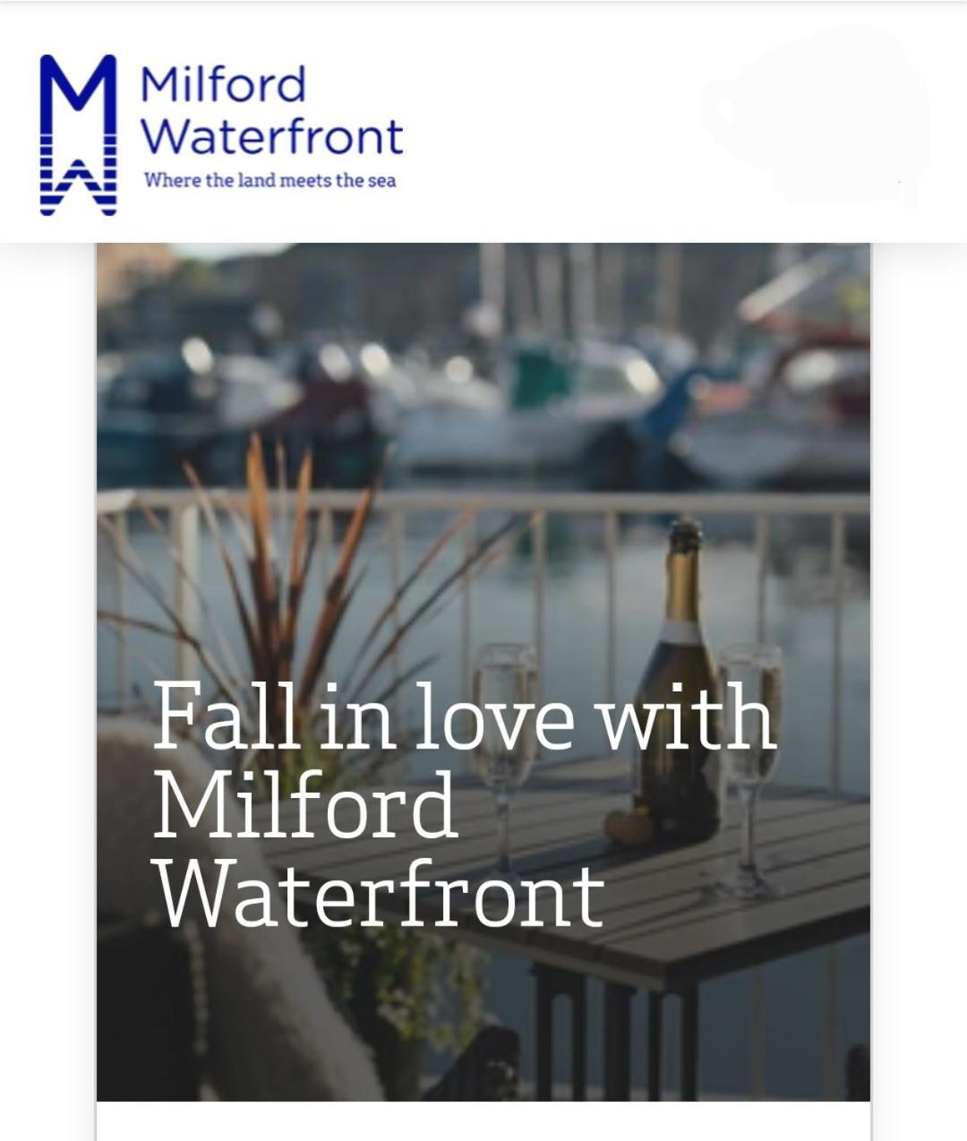 Sea View Luxury 5 Star Cottage Near Milford Marina Milford Haven Exterior photo